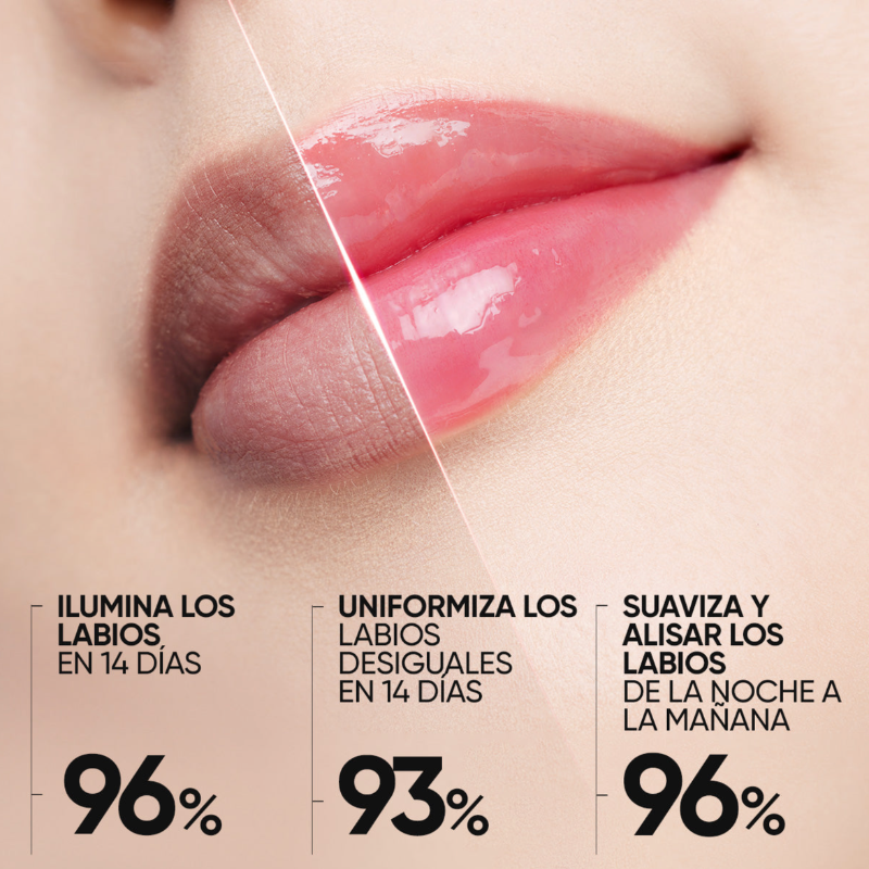 Sérum labial iluminador con péptidos